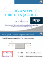 H-Parameters and Single Stage Amplifier Analysis