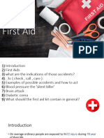 Presentation - First Aid
