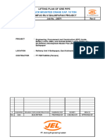 Lift Plan and Rigging Plan - 1