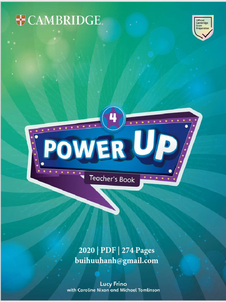 Cambridge Power Up Level 4 Teacher - S Book | PDF