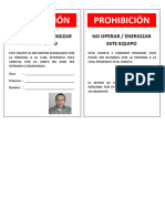 Tarjetas de Bloqueo Suthern