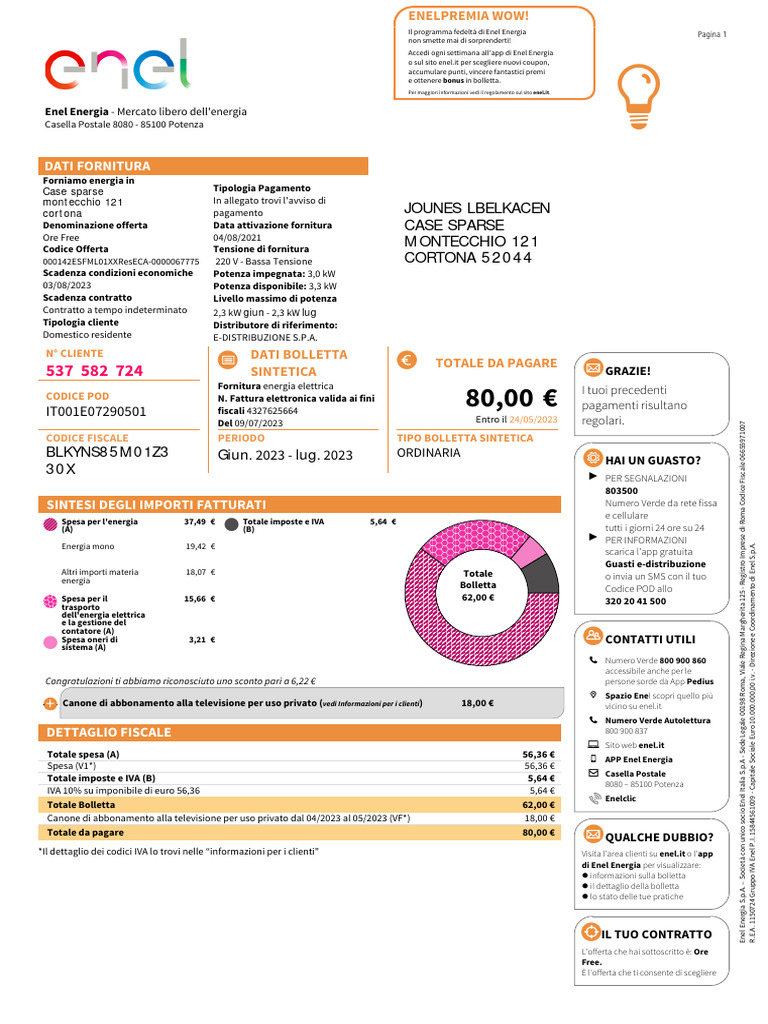 Enel 6467 | PDF