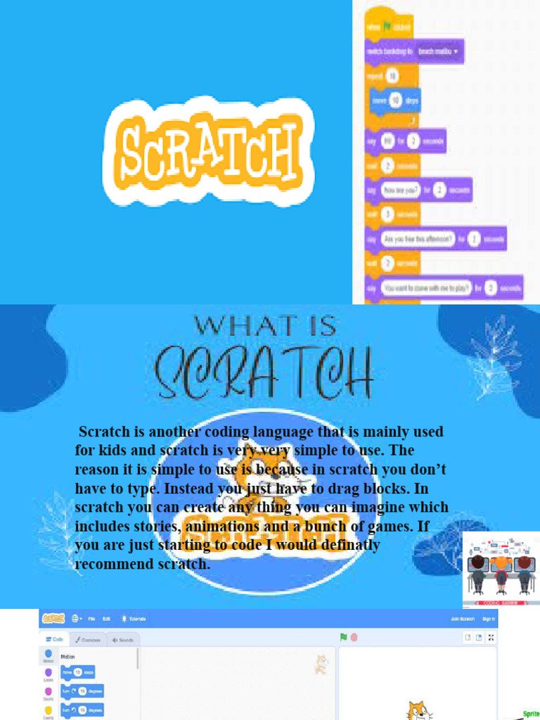 Scratch Coding For Kids | PDF | Scratch (Programming Language)