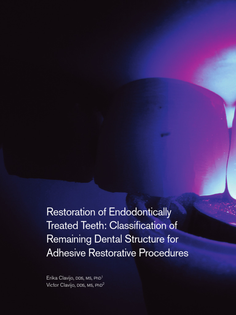 Restoration of Endodontically Treated Tooth | PDF
