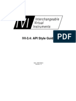 IVI-3.4 API Style Guide 1