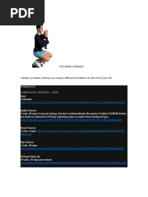 Atg Dense Strenght Program