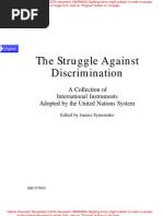 International Instruments on Exclusion and Discrimination