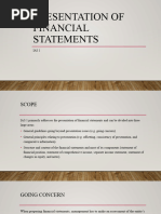 IAS 1 Presentation of Financial Statements