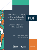 Unidade 2. Fernando Sabino - Sua Obra