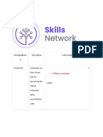 Module 1 Cheatsheet - Python Basics