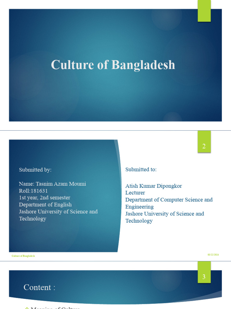 Culture of Bangladesh | PDF | Cultural Anthropology | Bangladesh