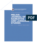 Melius Journal of Narrative and Language Studies (Haziran-2023) Tam Sayi