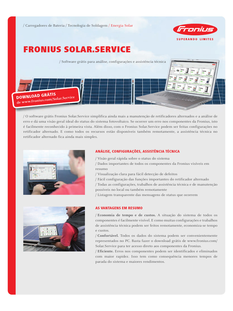 Fronius Solar Service PB Web | PDF | Rede mundial de computadores ...