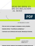 Consejo de Dios Respecto Al Sexo