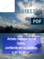 Anhelo Trabajar Por El Señor