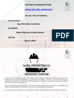 Administración Del Despacho: Licenciatura en Arquitectura