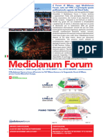 Scheda Tecnica Forum Milano