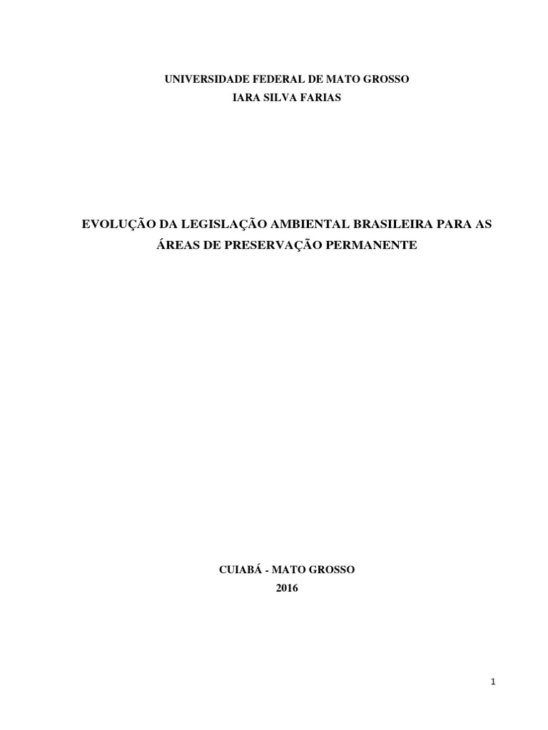 Evolu o da legisla o apps pdf zona mida direito ambiental