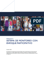 Sistema de monitoreo con enfoque participativo