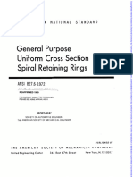 Spiral: General Purpose Uniform Section Retaining Rings
