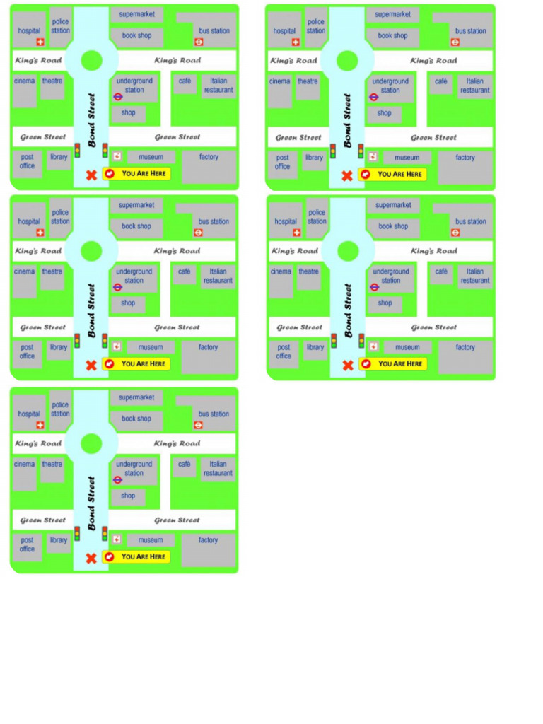 Giving Directions Map | PDF image.