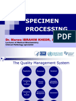 Lec3-Sampling and Specimen Processing