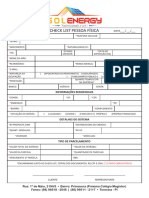 Check List Pessoa Física em 03 06 2022