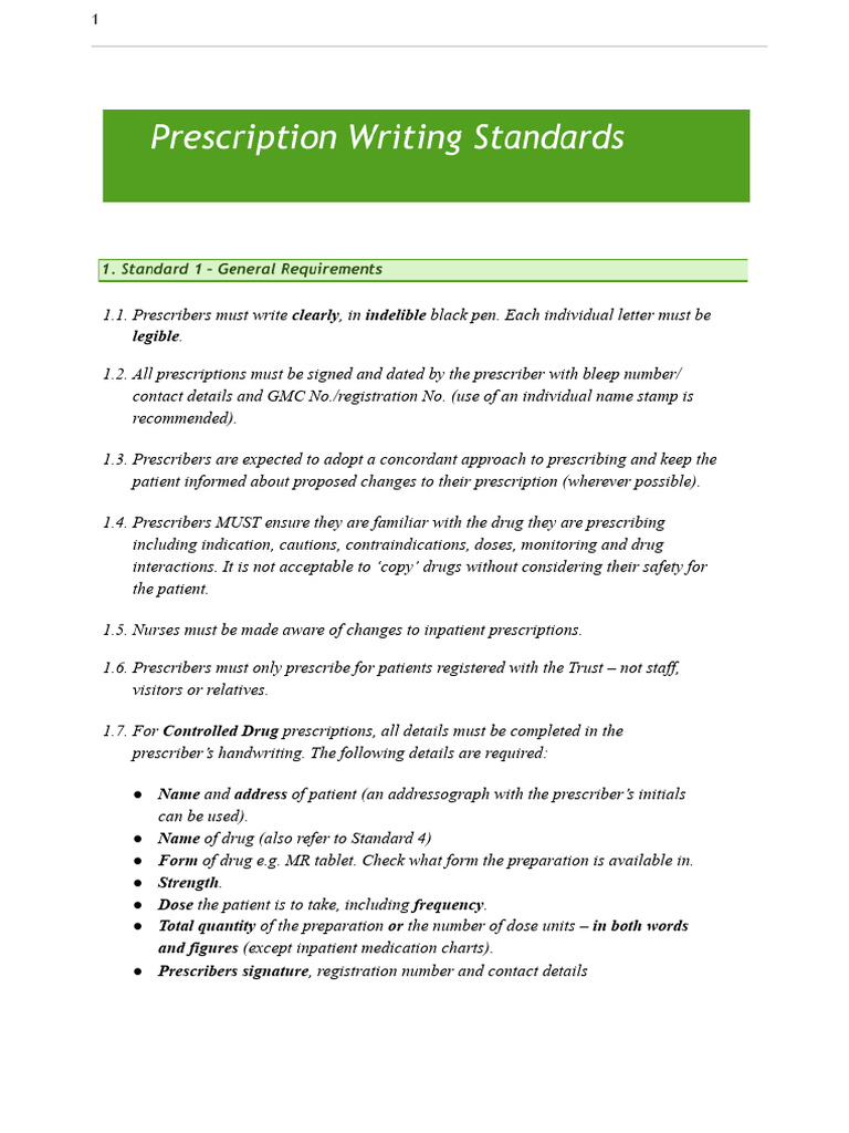 Drug Chart | PDF | Medical Prescription | Patient