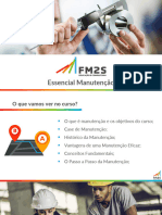 [FM2S] Slides - Essencial Manutenção
