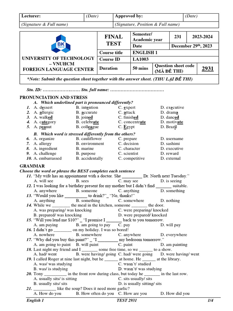 Av1 end sample pdf foods diet nutrition 