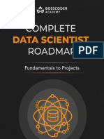 Fundamentals To Projects Complete Data Scientist Roadmap - NEW