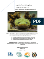 2021 Lake Patzcuaro Salamander EAZA Best Practice Guidelines Approved