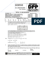 Class XII Physics DPP Set (22) - Prev Chaps + EMF