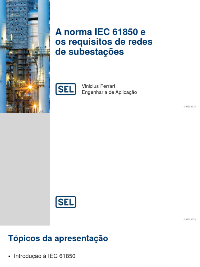 Diretrizes da norma IEC 61850 para redes | PDF | Rede de computadores ...