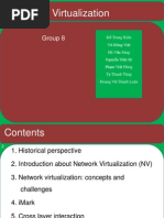 Network Virtualization: Group 8