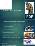 What Is The: Scientific Method ?