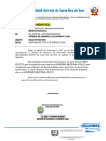 INFORME N°031 Viaticos