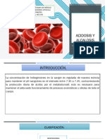 Acidosis y Alcalosis