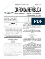 Lei N o 2 23 de 13 de Marco - Assembleia Nacional - Lex Ao