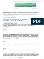 ARTIGO 23 - A Utilidade Da Auscultação Remota em Tempo Real Usando Um Estetoscópio Eletrônico Conectado Por Bluetooth - Teste Piloto Controlado Randomizado Open-Label - PMC