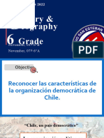 Organización Política de Chile 6° - República Democrática