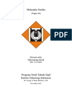 6.mekanika Statika Tugas 06