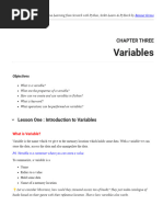 03 Chapter Three - Variables