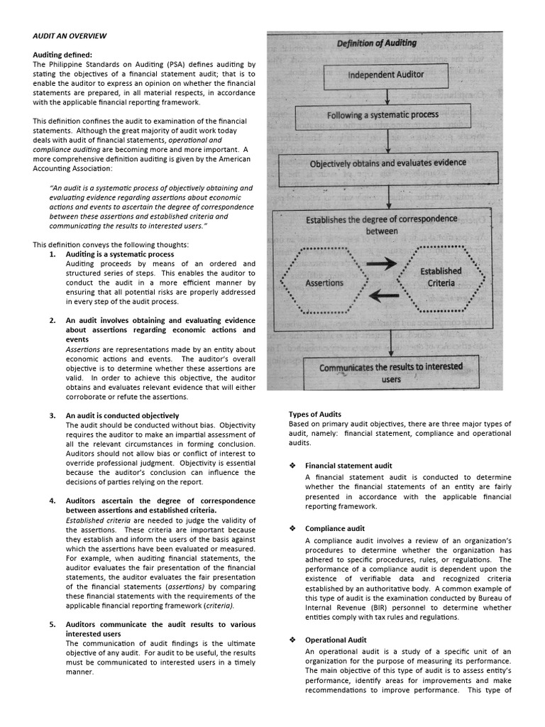 Overview of Auditing Types and Processes | PDF | Audit | Financial Audit