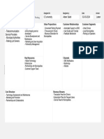 Business Model Canvas-SMS Parking