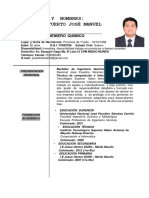 Jose Manuel Quispe Retuerto CV