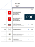 Simplex Foundation Series - Lista de Precios