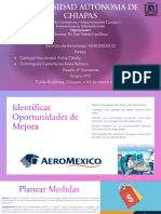 Actividad Proceso Kaizen - Servicio Aerolíneas AEROMÉXICO