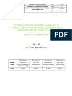 E002-Estándar de SST Proveedores de Servicio-Etapa Operación