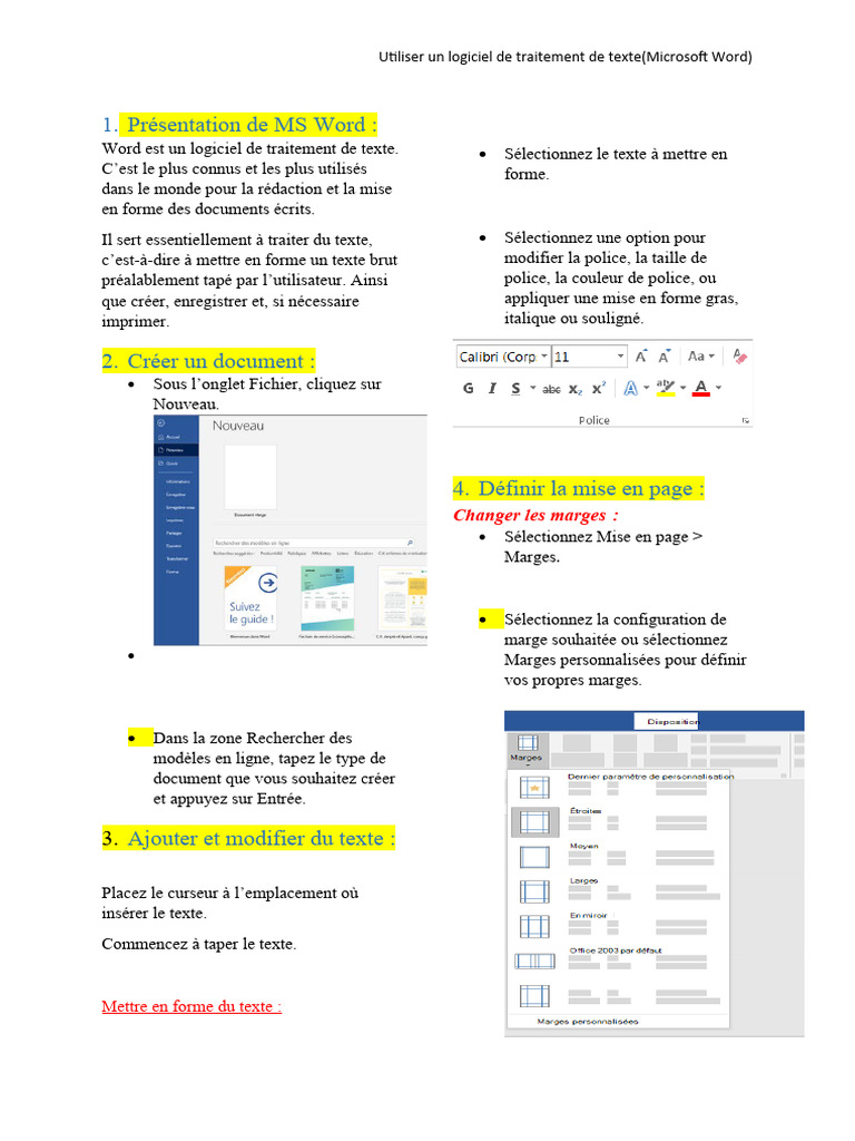 MS Word | PDF